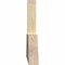 Ekena Millwork Portland Rough Sawn Timber Gable Bracket, Douglas Fir, 84"W x 14"H x 2"D x 6"F, 4/12 Pitch GBW084X14X0206POR00RDF - alternate 4